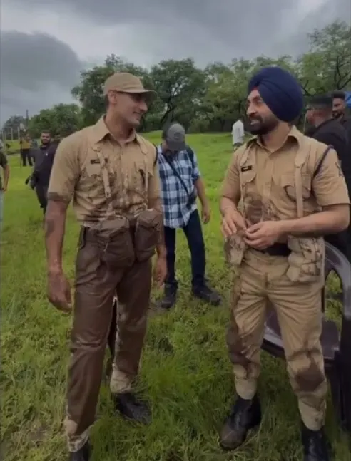 Did Ahan Shetty Have a Blast Shooting ‘Border 2’ with Diljit Dosanjh?