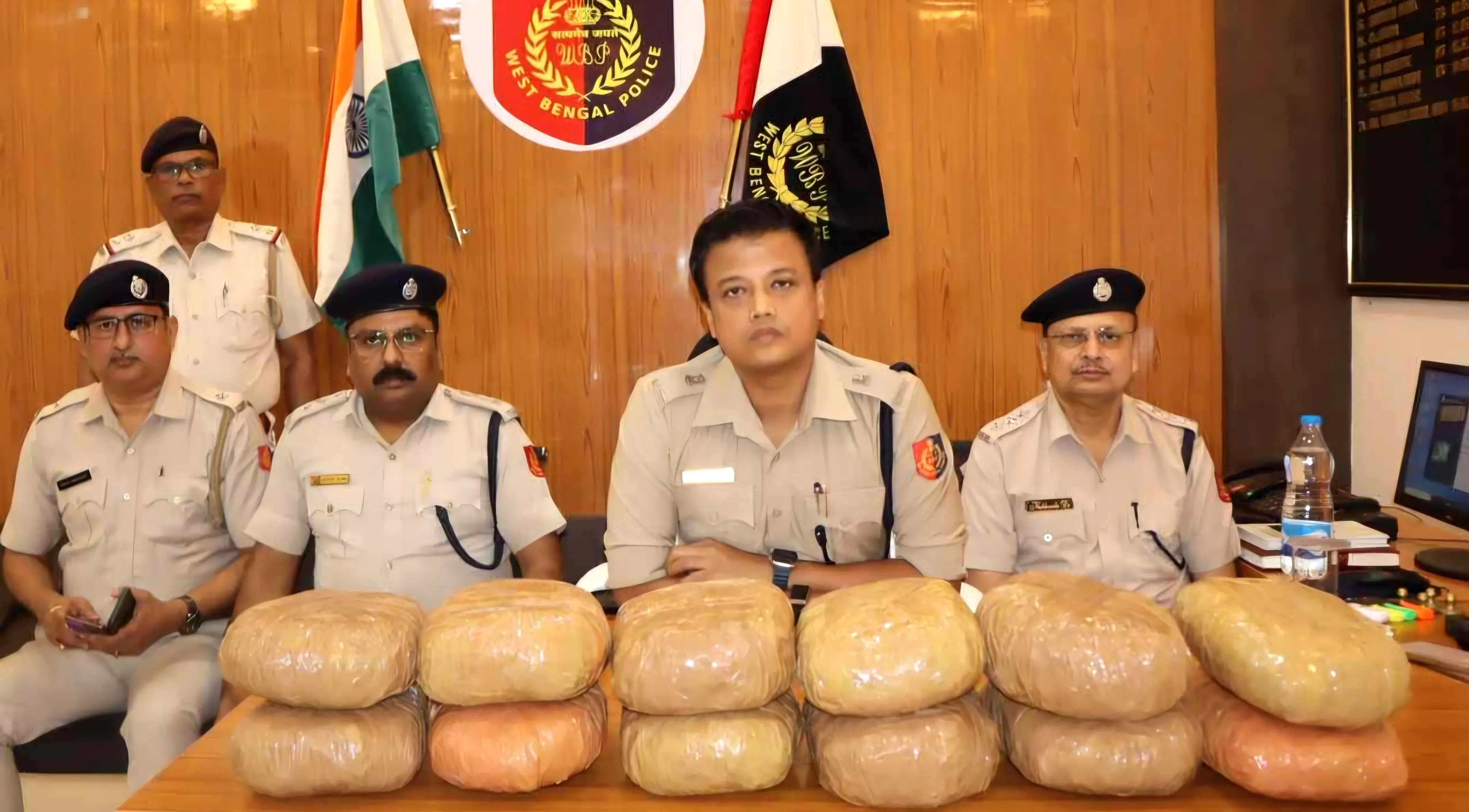West Bengal Police Crack Down on Drug Trafficking and Firearms Ahead of Elections