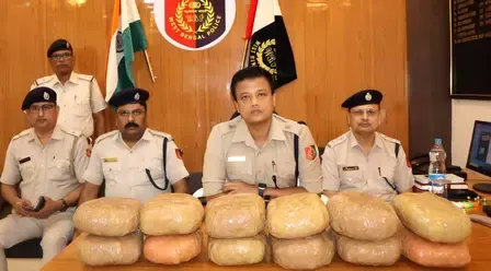 West Bengal Police Crack Down on Drug Trafficking and Firearms Ahead of Elections