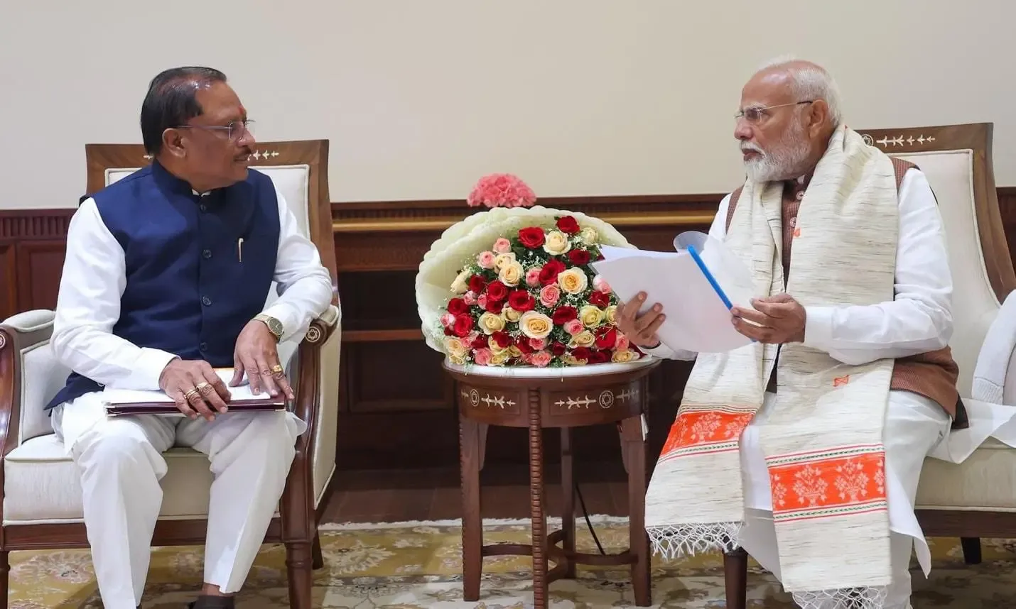 Prior to PM Modi's Chhattisgarh Visit, CM Presents Bastar Development Plan