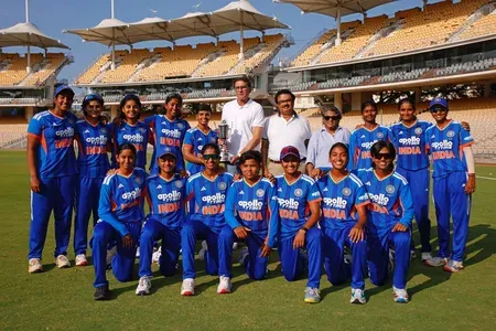 Bhavika Ahire's fifty seals India U19 women's 3-0 T20I sweep over Sri Lanka
