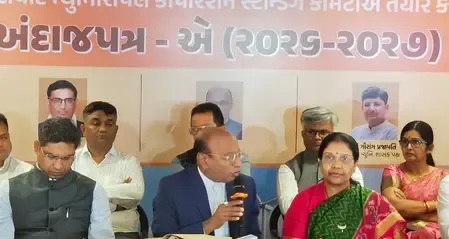 Has the Ahmedabad civic body approved an Rs 18,518 crore budget for 2026-27?
