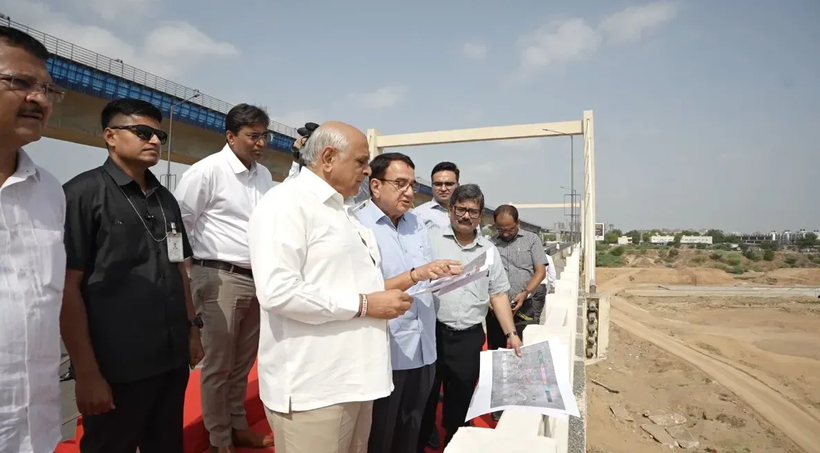 साबरमती रिवरफ्रंट और GTU परिसर का CM भूपेंद्र पटेल ने किया निरीक्षण, 2027 तक पूरा होगा काम