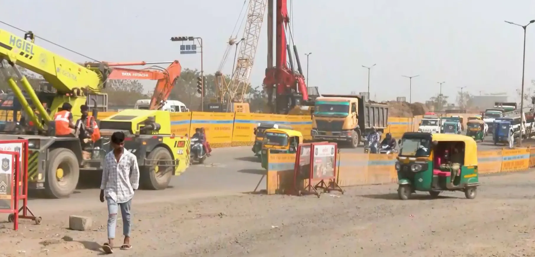 क्या अहमदाबाद का पिराना जंक्शन अब सिग्नल फ्री हो गया है?