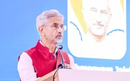 अहमदाबाद में 2030 राष्ट्रमंडल खेलों की मेजबानी भारत और देश के लिए गर्व का क्षण: एस. जयशंकर  
