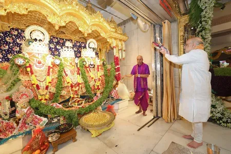 अहमदाबाद में निकली भगवान जगन्नाथ की भव्य रथयात्रा, मंगला आरती में शामिल हुए अमित शाह
