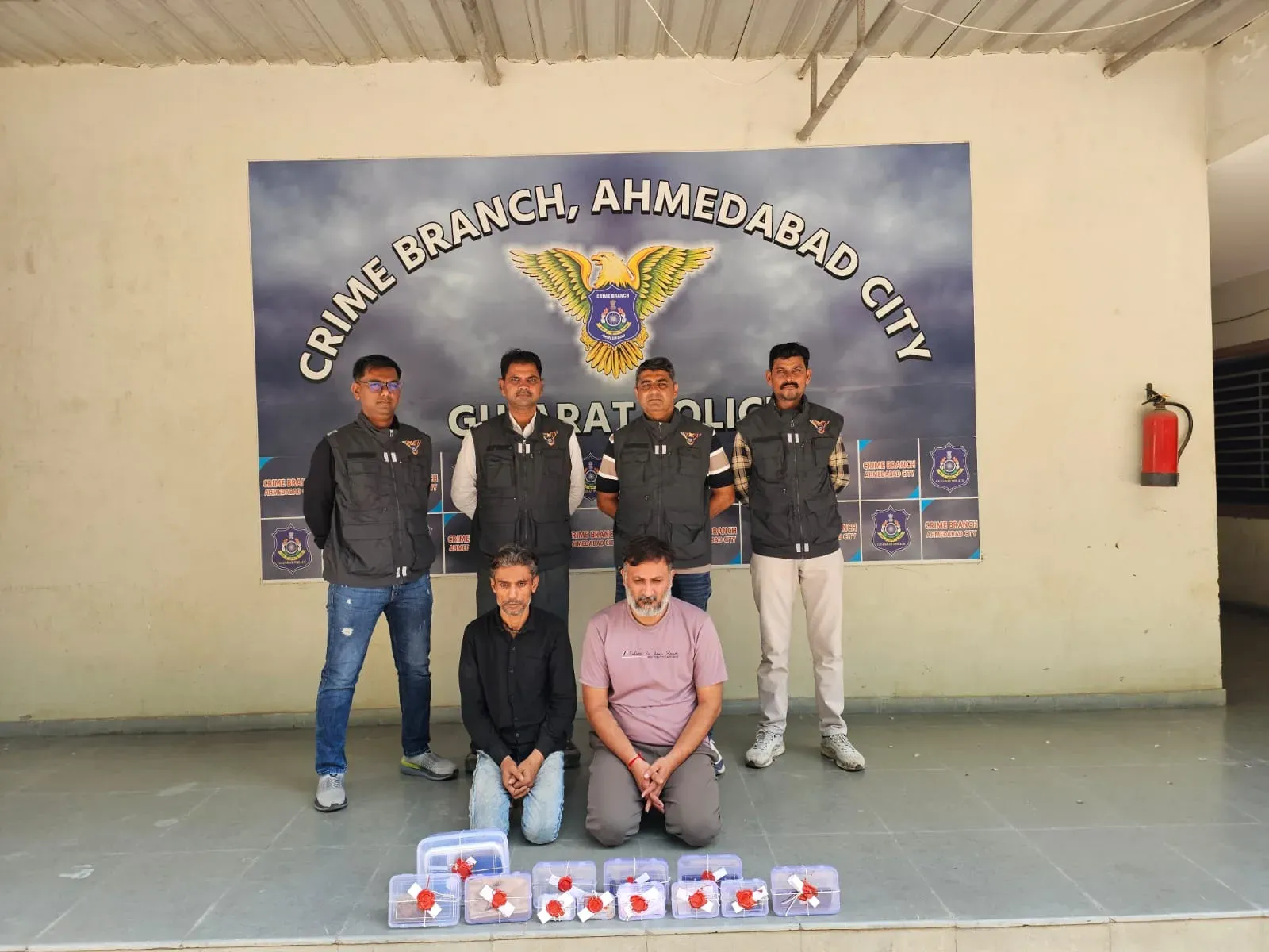 Ahmedabad Crime Branch busts spa-linked drug network, seizes 150g mephedrone worth ₹15 lakh