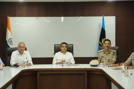 अहमदाबाद रथ यात्रा 2026: हर्ष संघवी ने सुरक्षा समीक्षा की, AI फेस रिकग्निशन और एंटी-ड्रोन तकनीक होगी तैनात