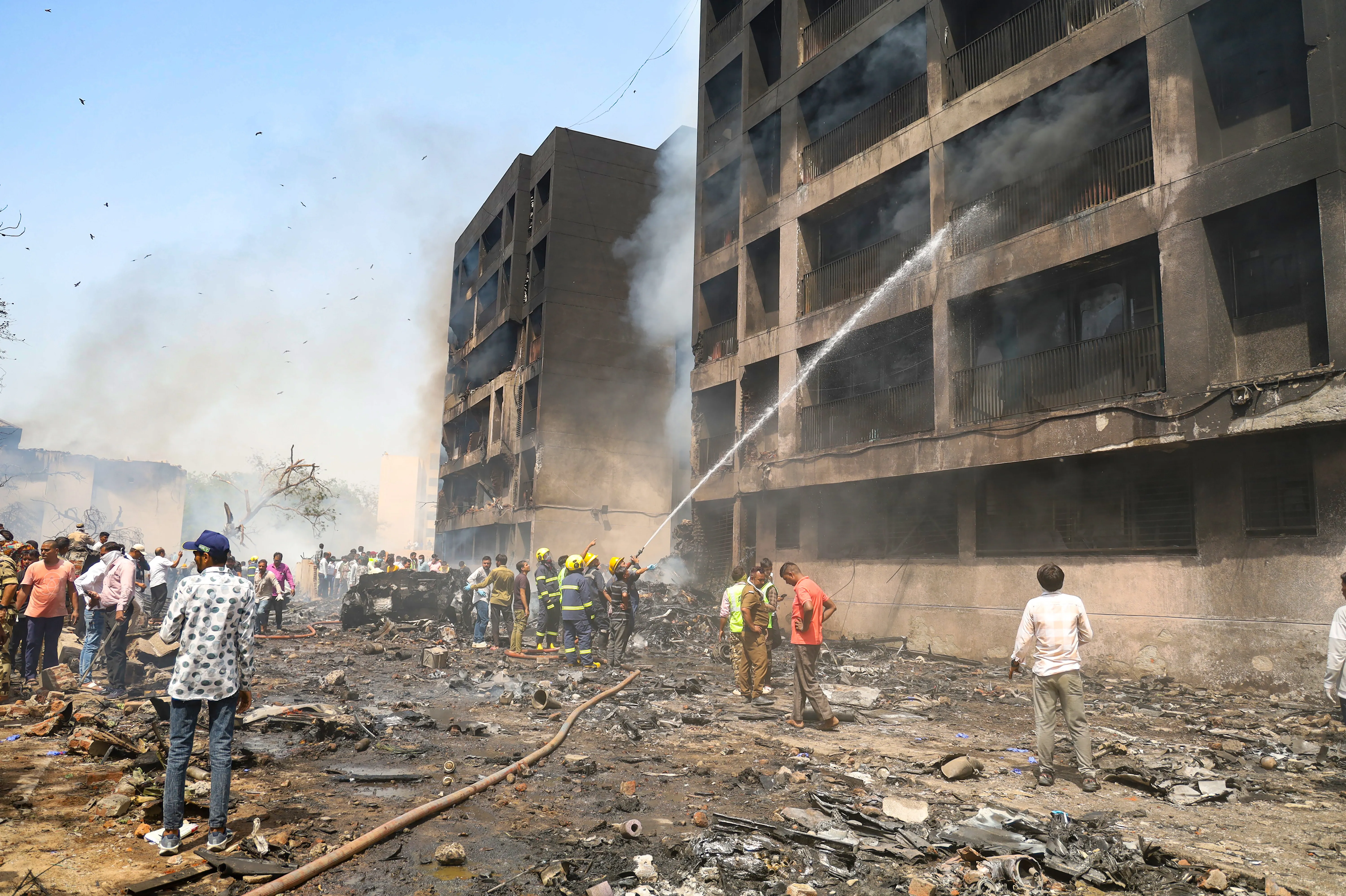 What Happened in Ahmedabad as Plane Crash Sparks Fire?