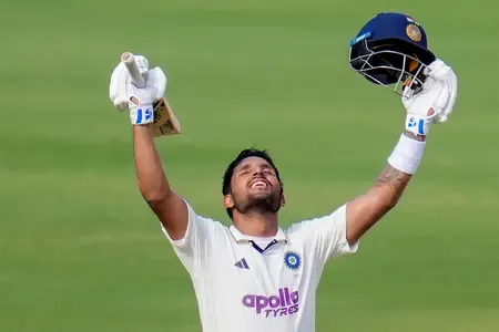 अहमदाबाद टेस्ट: ध्रुव जुरेल का शतक, एमएस धोनी और फारुख इंजीनियर के क्लब में शामिल हुए 