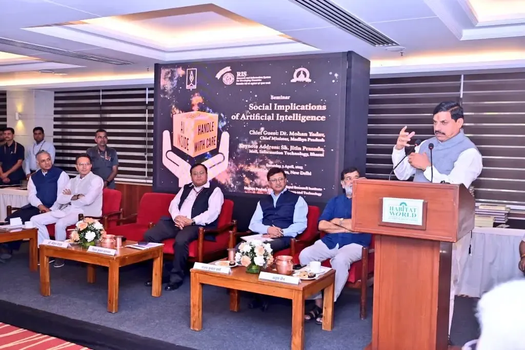 AI is Vital, But Caution is Needed: MP Chief Minister