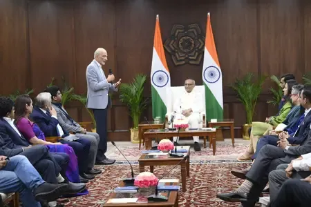 How Will AI Create New Jobs? VP Radhakrishnan Addresses Summit Delegates and CEOs