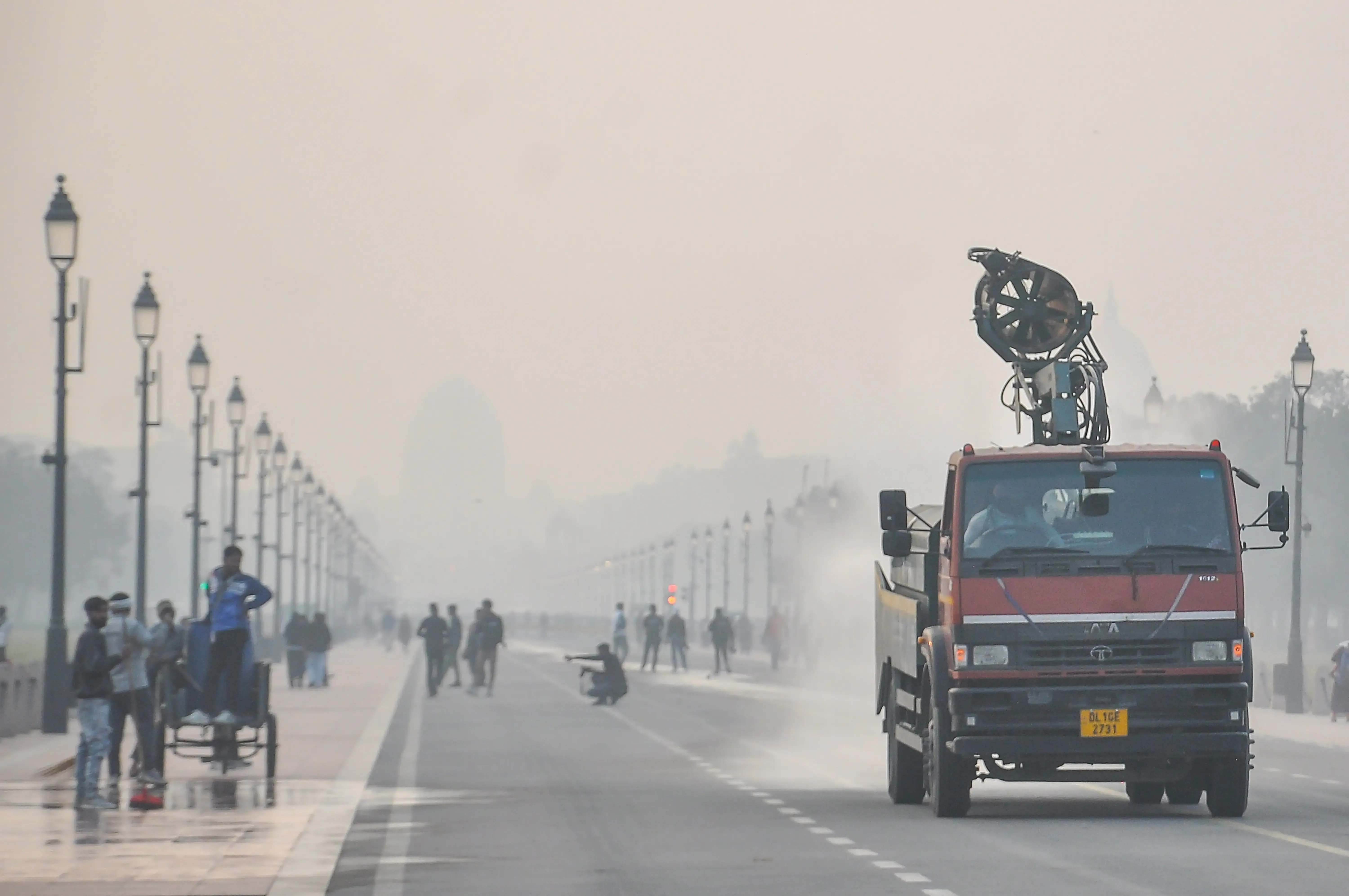 Has the air quality in Delhi-NCR improved after the rain?