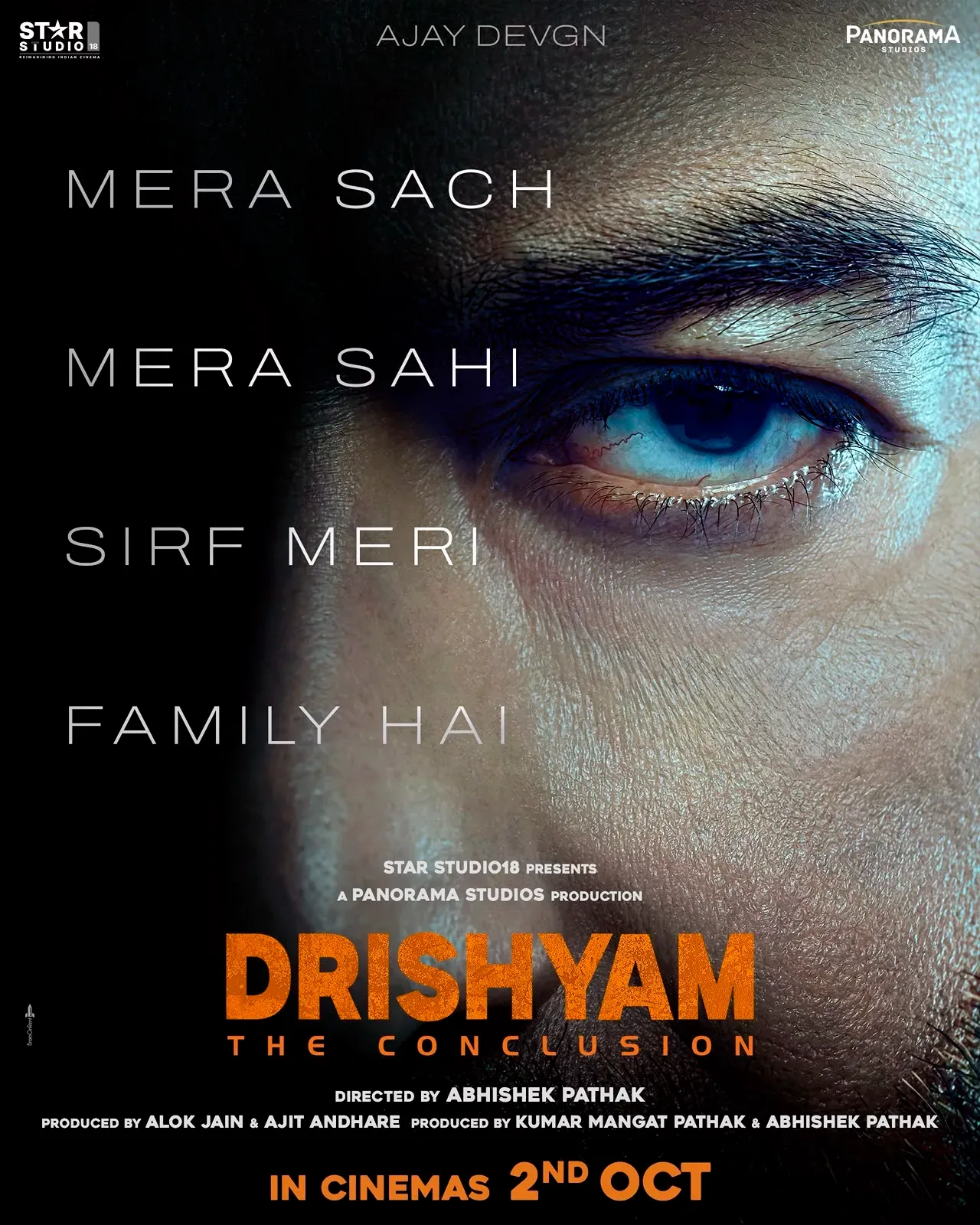 Drishyam: The Conclusion — Ajay Devgn's franchise finale hits cinemas 2 October