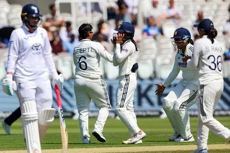 India women crush England by 270 runs in historic Lord's Test debut
