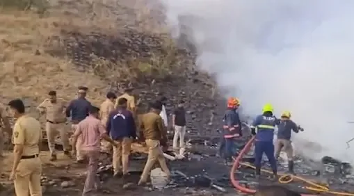 Did Ajit Pawar's Learjet 45 Crash in Baramati?