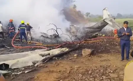 Did Ajit Pawar's Plane Crash in Baramati?