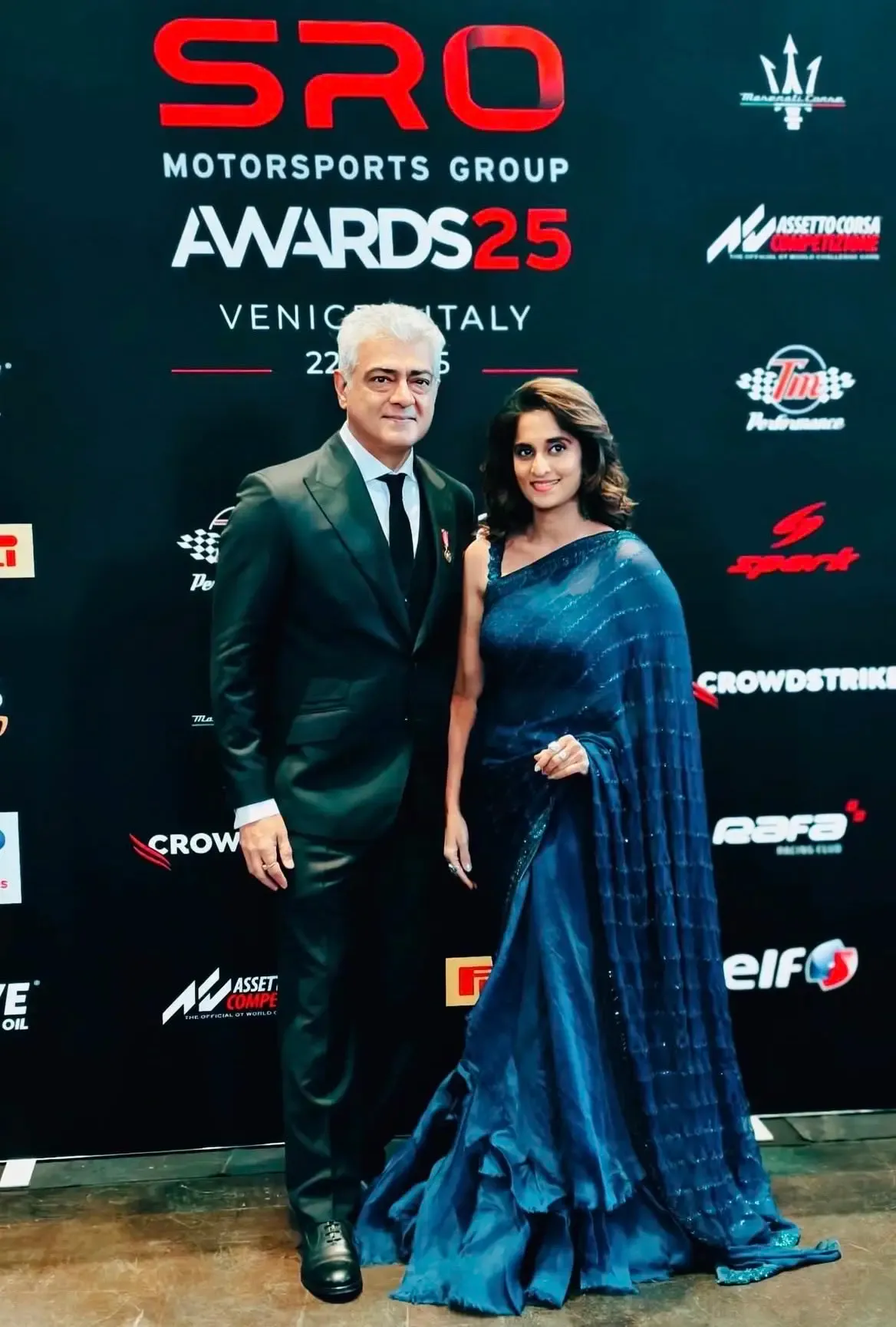 Did Ajith Kumar Receive the 'Gentleman Driver of the Year Award' in Venice?