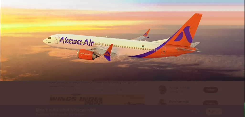 Did Akasa Air's Pune-Delhi Flight Experience a Bird Hit?