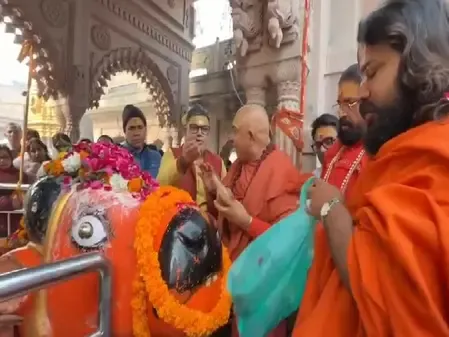 अखिल भारतीय संत समिति ने किया मां शृंगार गौरी का पूजन, शुरू हुई 9 दिनों तक चलने वाली कथा