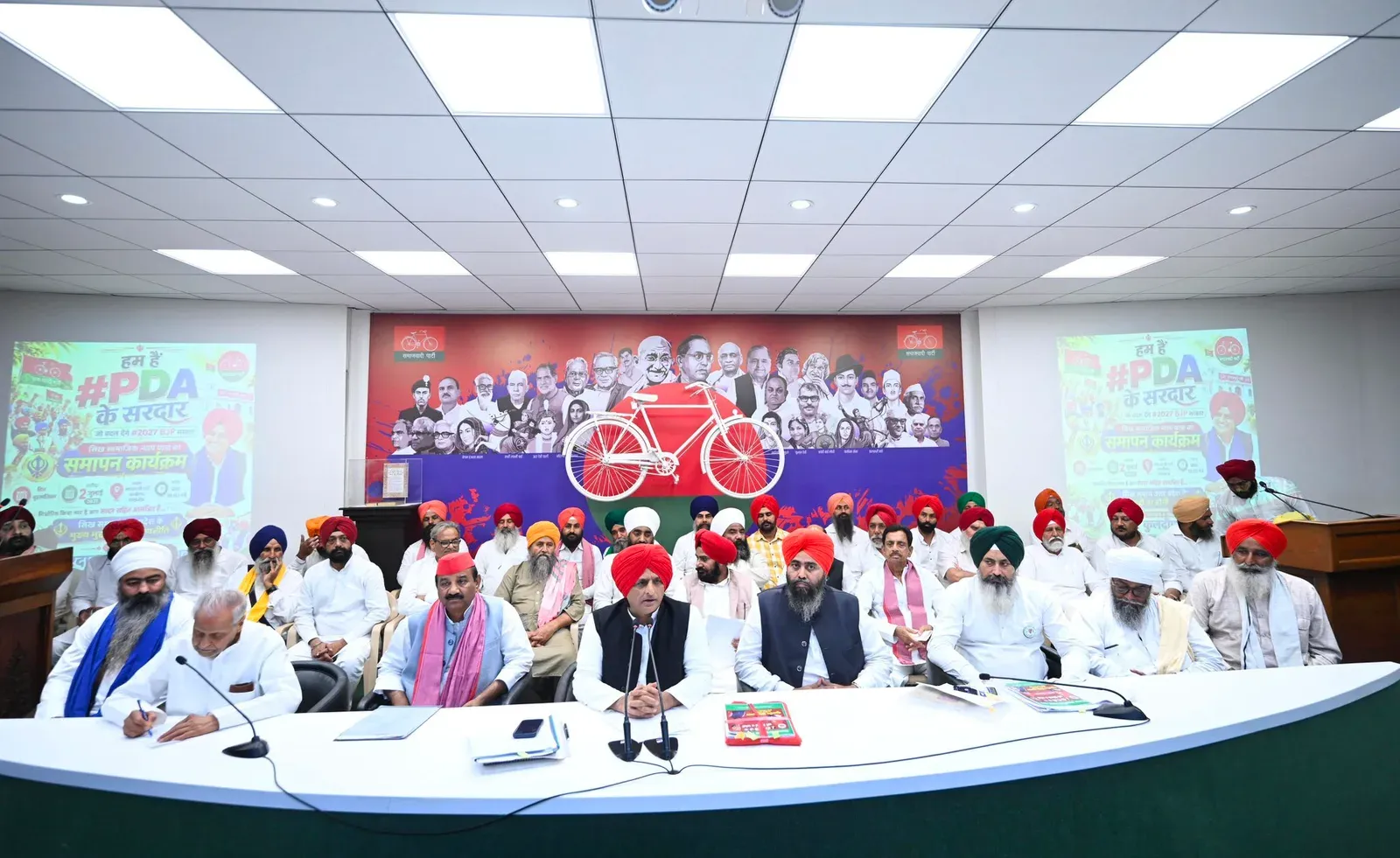 Akhilesh Yadav says Sikh community joins SP's PDA alliance