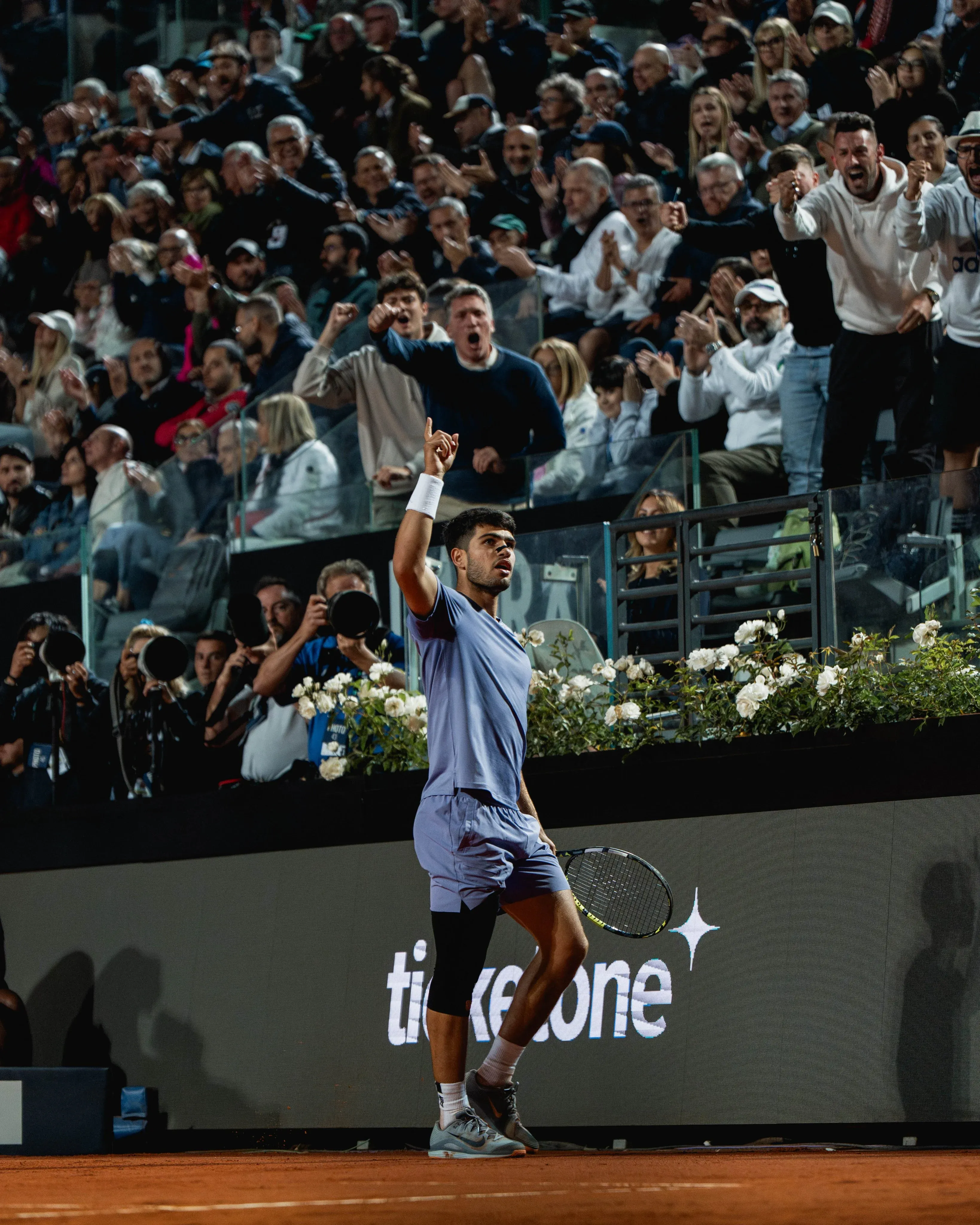 How Did Alcaraz Overcome Djere to Progress to Rd-4 in Rome?