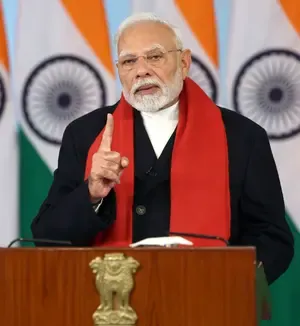 Clean Water Scarcity Amidst Alcohol Availability: PM Modi Criticizes 'AAPda' During Mera Booth Sabse Majboot