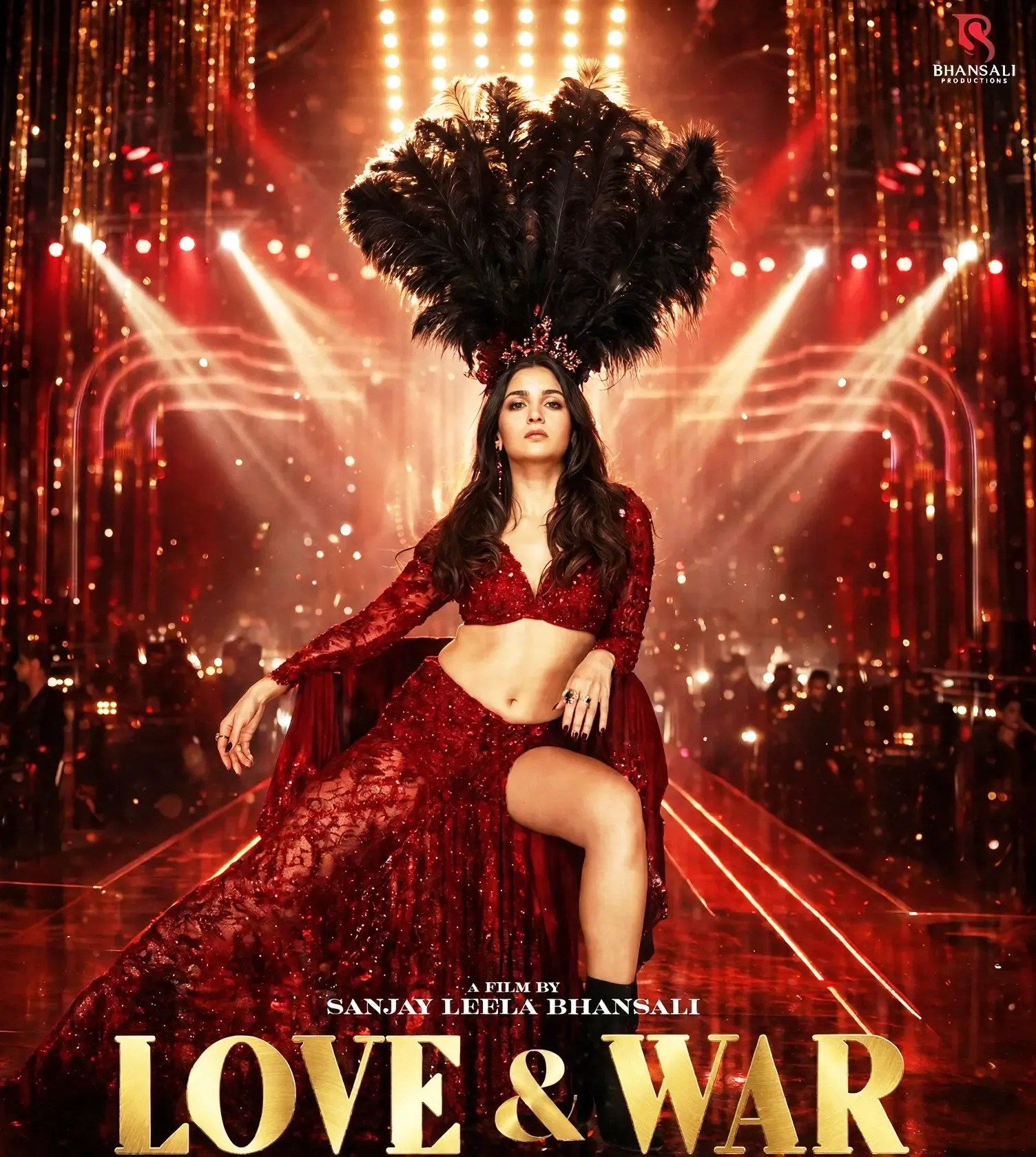 Alia Bhatt's cabaret look in Love & War: SLB drops stunning poster