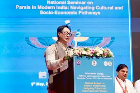 Kiren Rijiju: All communities equal under Constitution, minorities safe in India