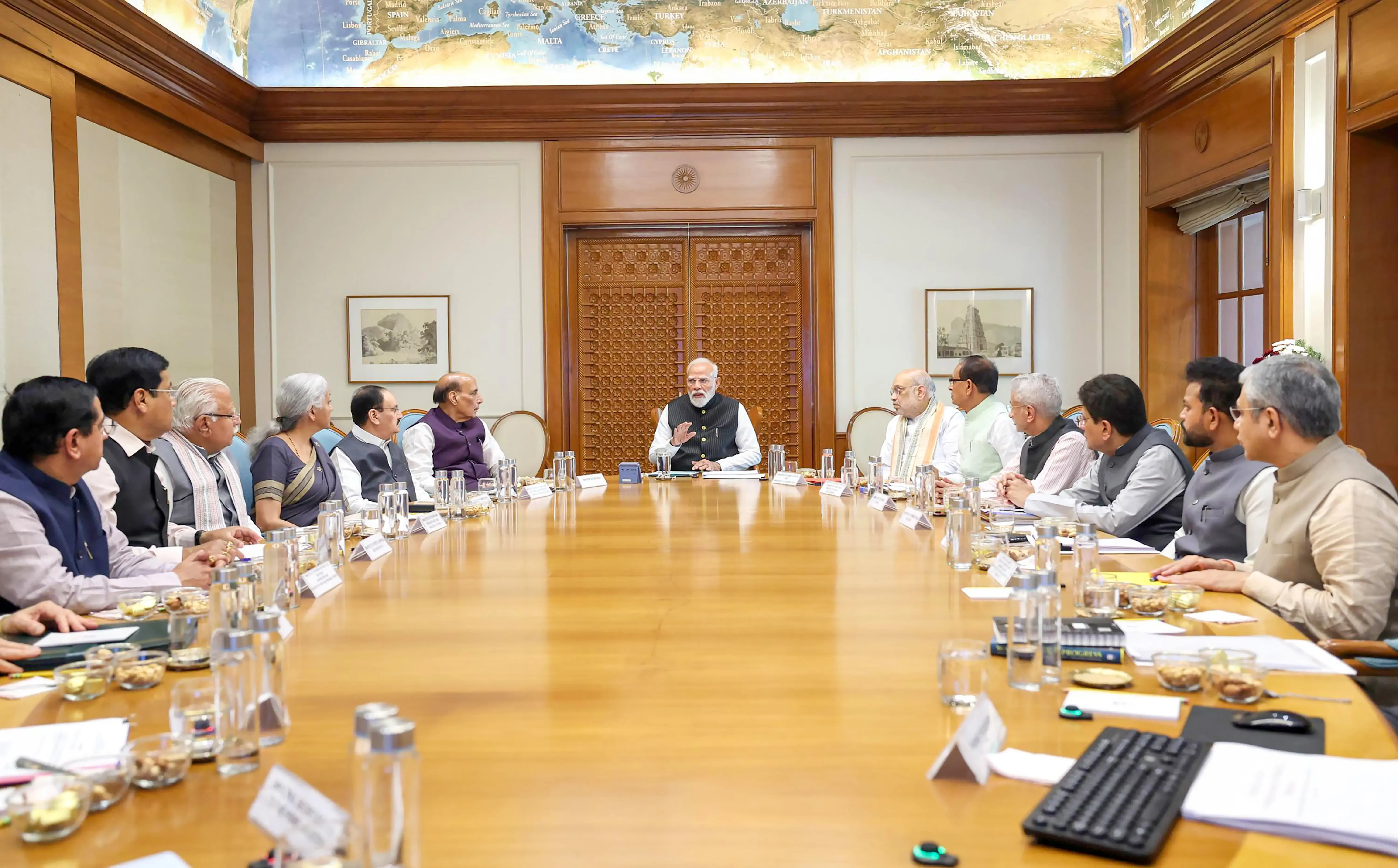 PM Modi Calls for Comprehensive Measures to Protect Citizens Amid West Asia Conflict