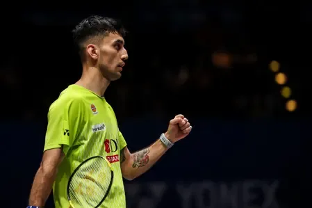 Lakshya Sen Defeats NG Ka Long Angus to Advance in All England Open