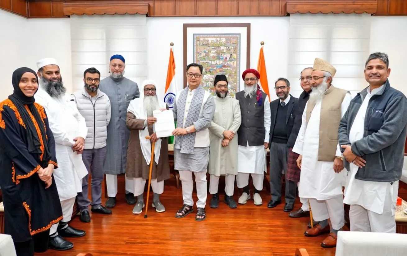 क्या ऑल इंडिया मुस्लिम पर्सनल लॉ बोर्ड ने किरेन रिजिजू से मुलाकात की?