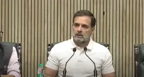 Rahul Gandhi Raises Concerns Over Voter List Anomalies in Maharashtra