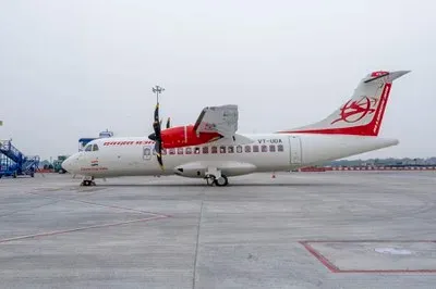 Alliance Air flight 9I613 tyre burst at Bilaspur airport, all 41 evacuated safely