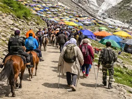 Has the Amarnath Yatra insurance coverage increased to Rs 10 lakh?