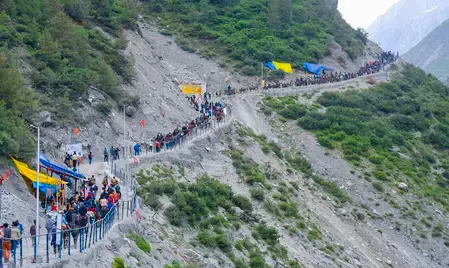 What Happened on the First Day of Amarnath Yatra?
