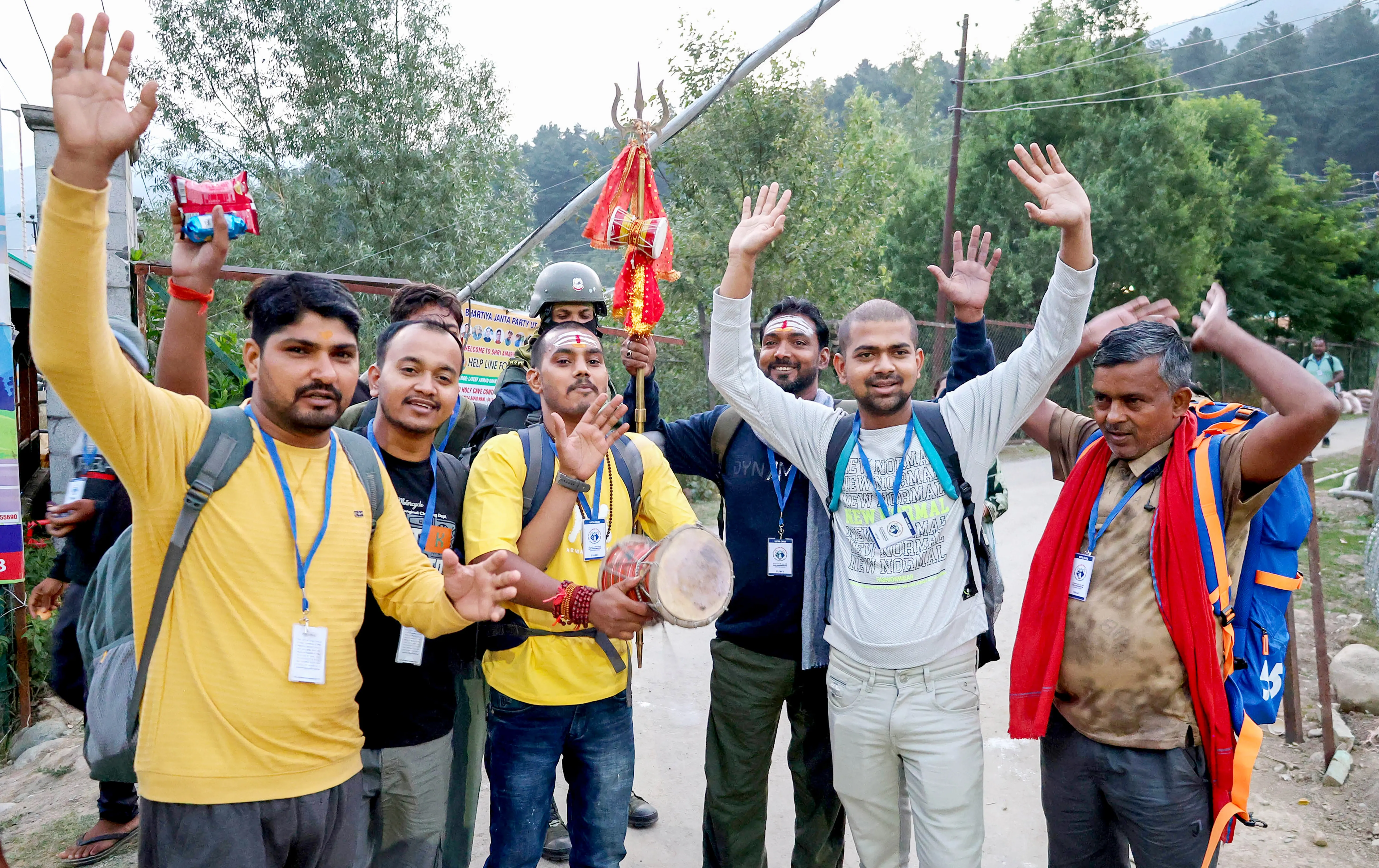 How is the Amarnath Yatra proceeding smoothly with over 90,000 having ‘darshan’ in just five days?