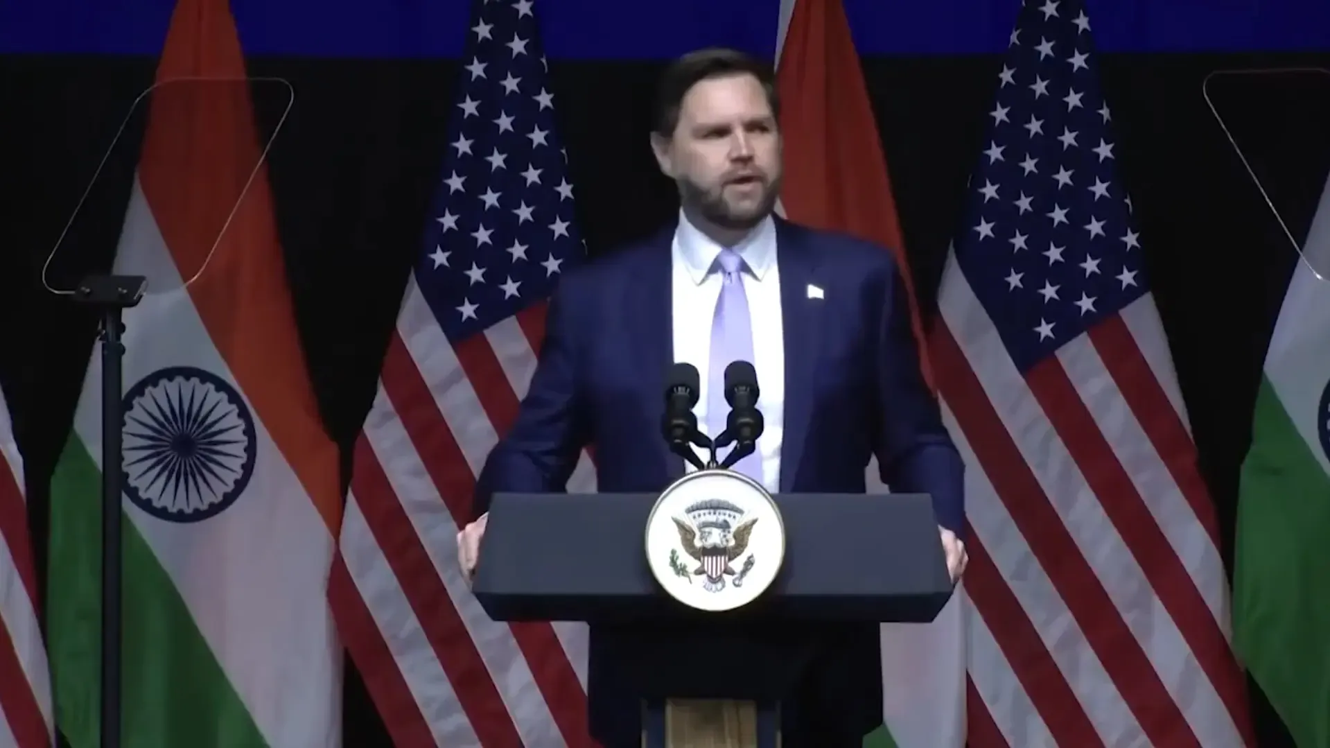 Impressed by PM Modi’s Warm Welcome, Our Kids Adored Him: US VP Vance