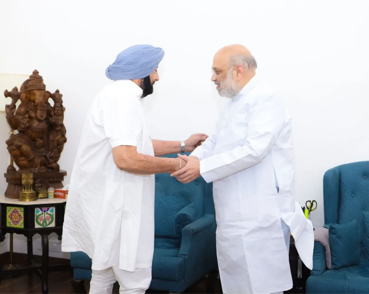 Amarinder Singh meets Amit Shah amid Punjab BJP reshuffle displeasure
