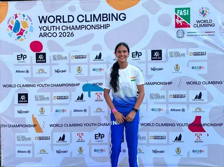 Amieyra Khoslla sets Indian National Youth Record, finishes 6th at IFSC World Youth Climbing Championships 2026