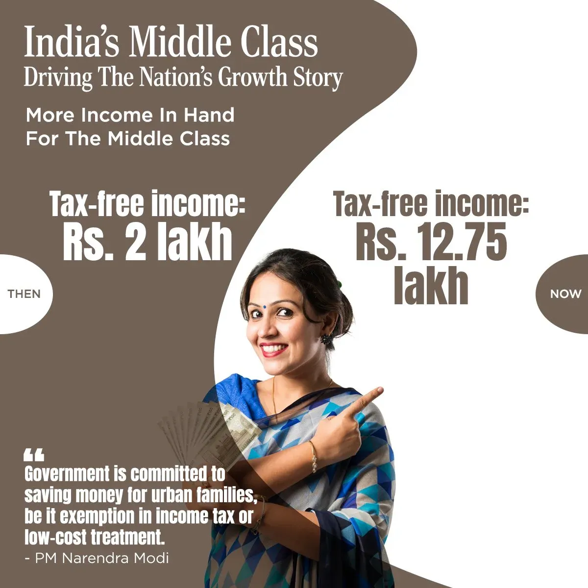 Amit Shah Credits Modi Era for Empowering India's Middle Class
