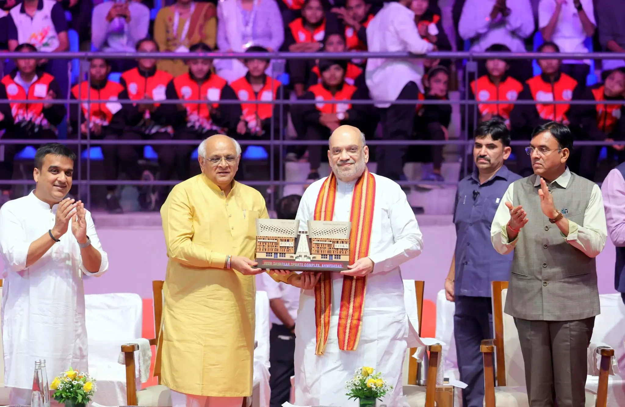 Did Amit Shah Inaugurate the Veer Savarkar Sports Complex?