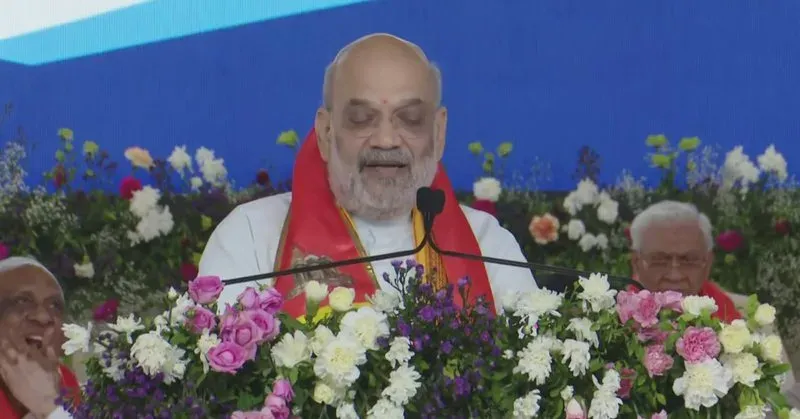 Amit Shah Inaugurates New Hostel at Mata Umia Dham, Ahmedabad