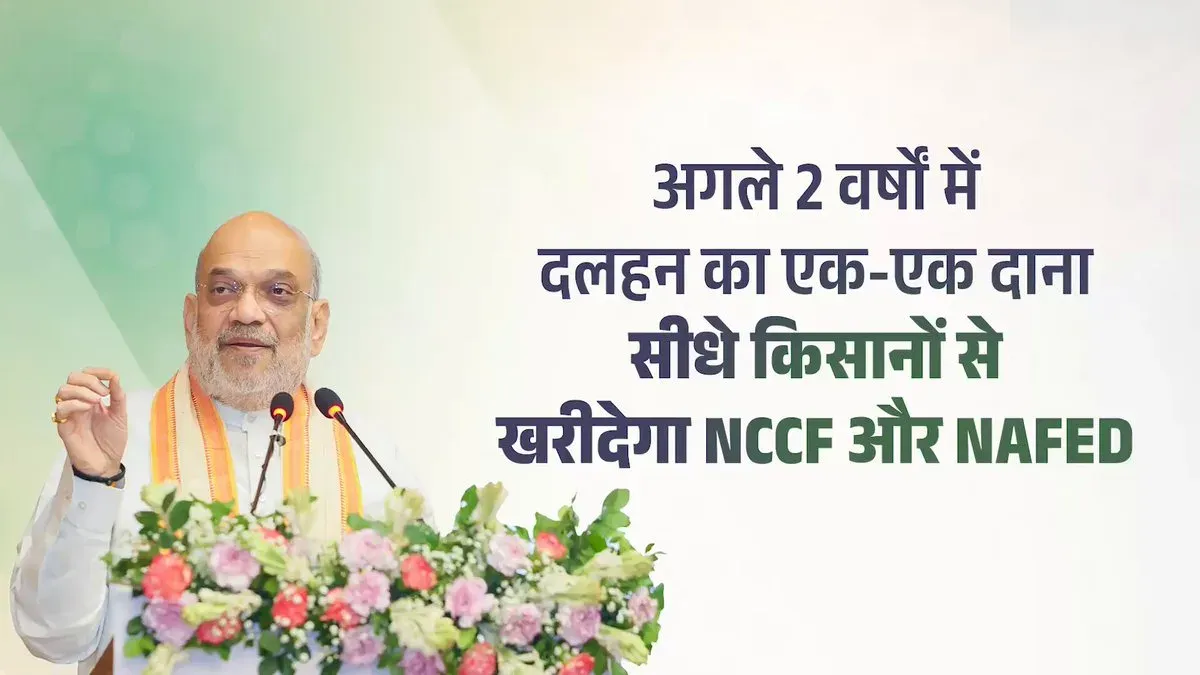 Amit Shah: NCCF, NAFED to buy every pulse grain from farmers