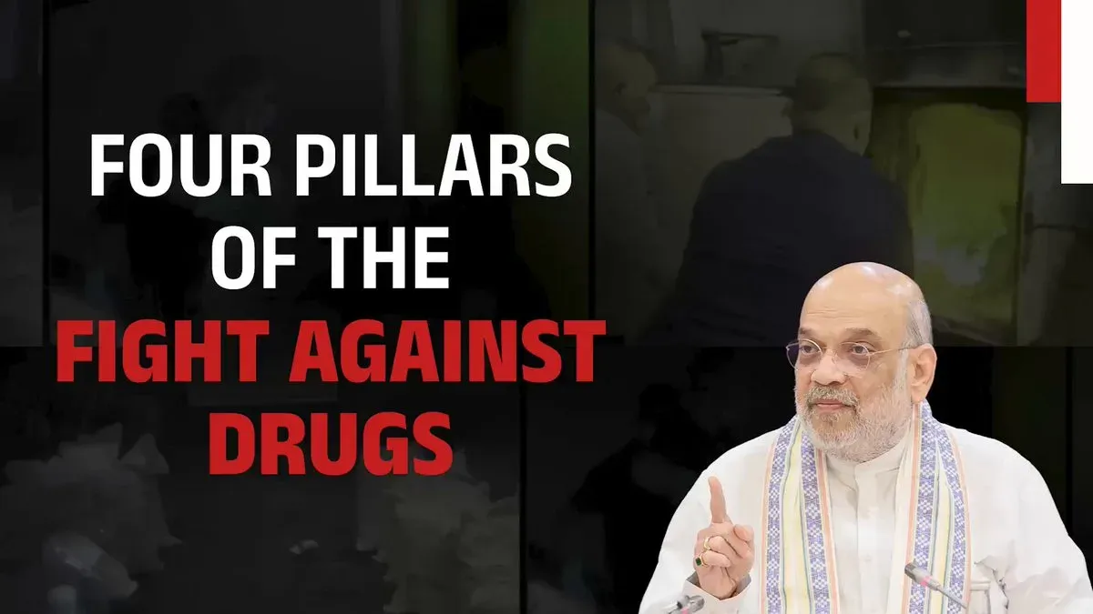 Amit Shah outlines 4-pillar roadmap to fight drugs