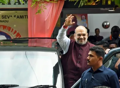 Amit Shah and Rahul Gandhi Set to Land in Chennai; Security Heightened