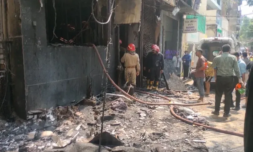 Malviya Nagar fire: 20 dead at Lemon Green Restaurant; Shah, Rajnath mourn