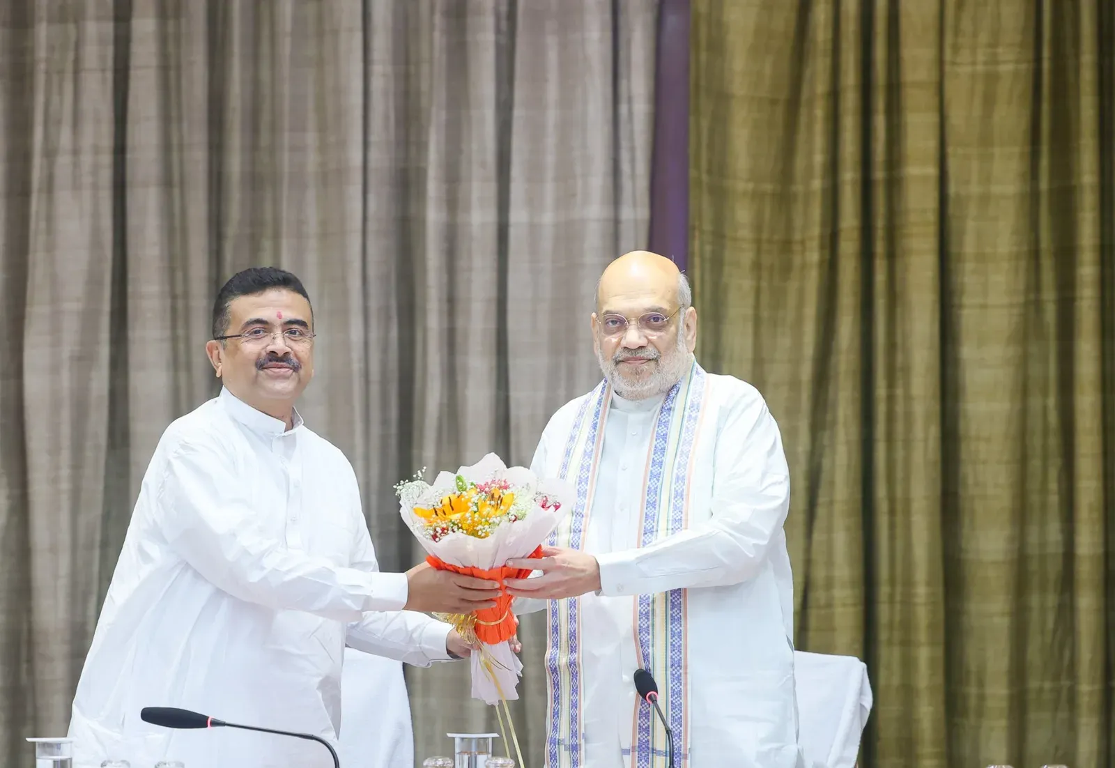 Amit Shah Reviews Bengal Law & Order, Announces SIA