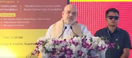 Amit Shah Accuses Congress of Diverting Rs 150 Crore Annually from Assam's Healthcare Budget