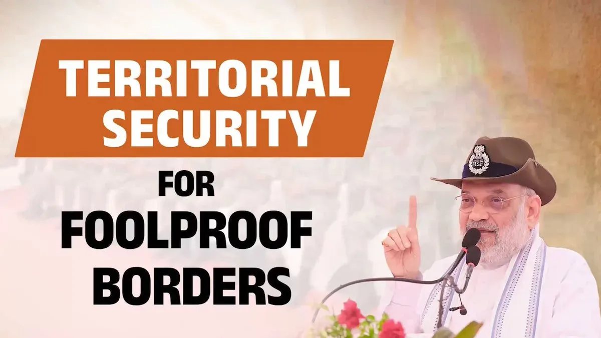 Amit Shah unveils four-sided security grid for borders